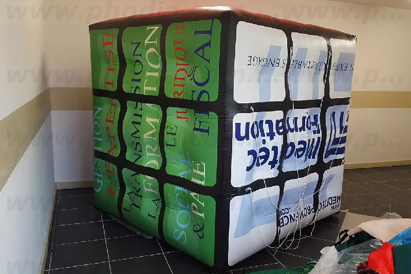 Cube 1m80 M&eacute;ditec Provence, Banque - Finance - Assurance, Cube, H&eacute;lium, Int&eacute;rieur, Salon