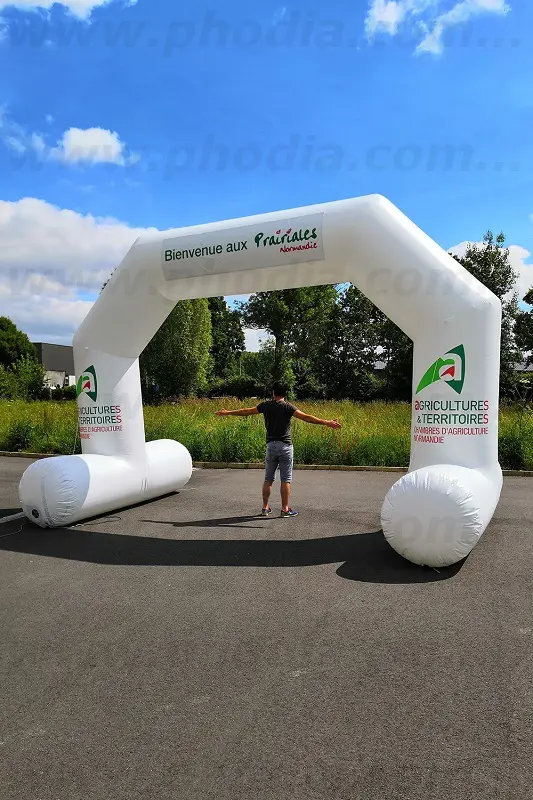 Arche 4m Chambre d&rsquo;agriculture Normandie, Blanc, Chambre d'agriculture, Ext&eacute;rieur, Foire, Salon