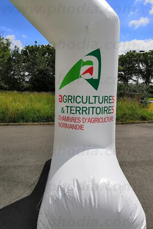 Arche 4m Chambre d&rsquo;agriculture Normandie, Blanc, Chambre d'agriculture, Ext&eacute;rieur, Foire, Salon