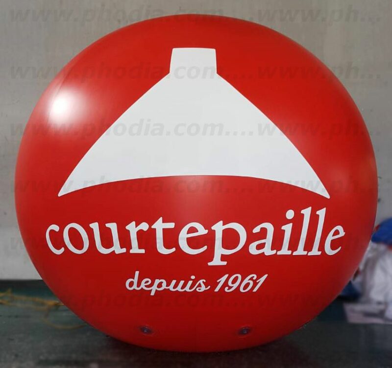 Sphère 3m Courtepaille, Extérieur, Hélium, Hôtellerie - Restauration, Inauguration, P485, Sphère