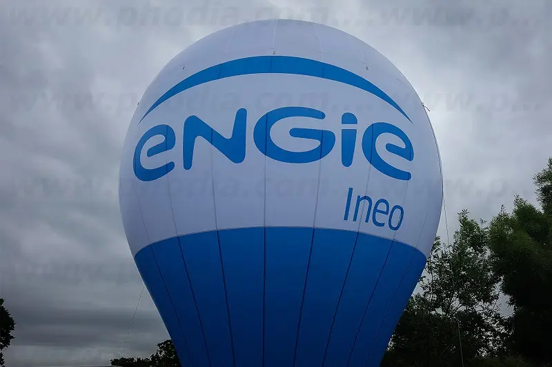 Montgolfi&egrave;re 8m Engie Ineo, Animation commerciale, Auto-ventil&eacute;, Communication, Ext&eacute;rieur, Industrie - Mat&eacute;riaux, Montgolfi&egrave;re, Montgolfi&egrave;re auto-ventil&eacute;e, Portes ouvertes