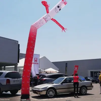 Skydancer 7m Honda garage paoli joseph, Animation commerciale, Auto-ventilé, Communication, Extérieur, Honda, Portes ouvertes, Skydancer, Skydancer 7m