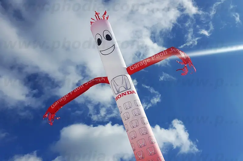 Skydancer 7m Honda garage paoli joseph, Animation commerciale, Auto-ventil&eacute;, Communication, Ext&eacute;rieur, Honda, Portes ouvertes, Skydancer, Skydancer 7m