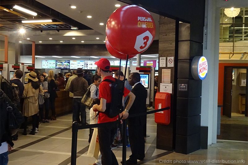 Ballon sac à dos 80 cm Burger King, Air, Animation commerciale, Ballon sac à dos, Burger King, Communication, Hôtellerie - Restauration, Lancement produit / Gala, P485