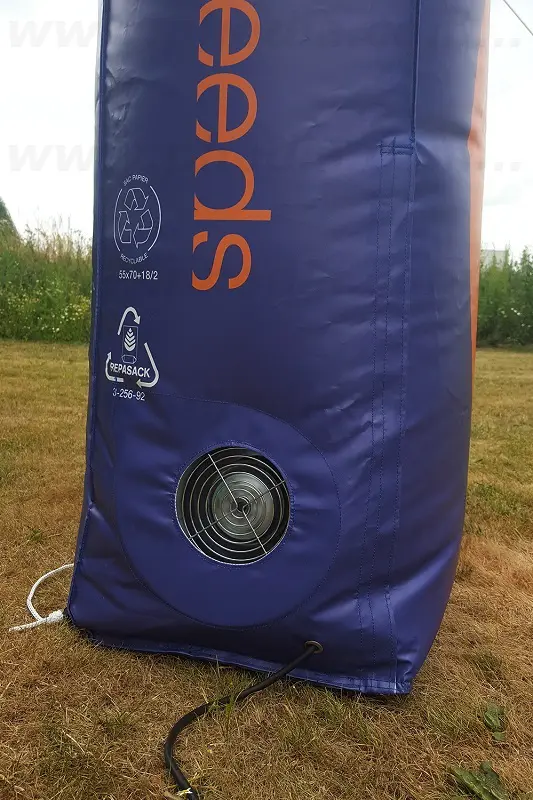 Sac Bl&eacute; 2m Maisadour Semences, Agroalimentaire - Alimentation, Auto-ventil&eacute;, Ext&eacute;rieur, Foire, forme sur mesure, Forme sur mesure (auto-ventil&eacute;)