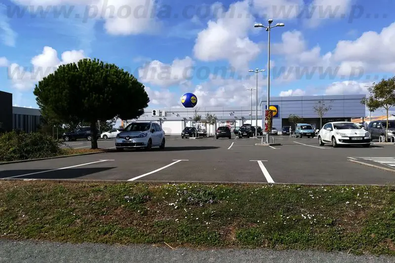 Sph&egrave;re 2m50 LIDL, Communication, Ext&eacute;rieur, GMS, H&eacute;lium, Lidl, Ouverture magasin, P293, Sph&egrave;re