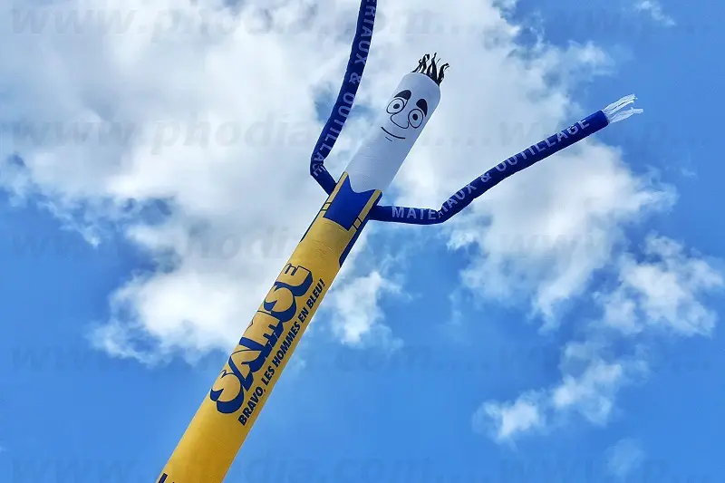 Skydancer 10m SAMSE, Auto-ventil&eacute;, Autres, Ext&eacute;rieur, Ouverture magasin, Skydancer,