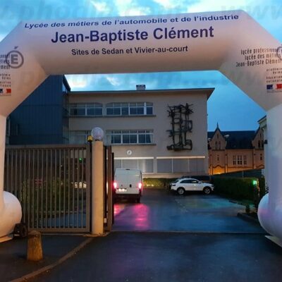 Arche 6m, Lycée Jean-Baptiste Clément, Auto-ventilé, Autres, Blanc, Communication, Enseignement, formation, Extérieur, Portes ouvertes