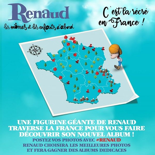 Mascotte Renaud 2m50, Air, Communication, Culture - Spectacle, Lancement produit / Gala, PLV (air), Suspendu