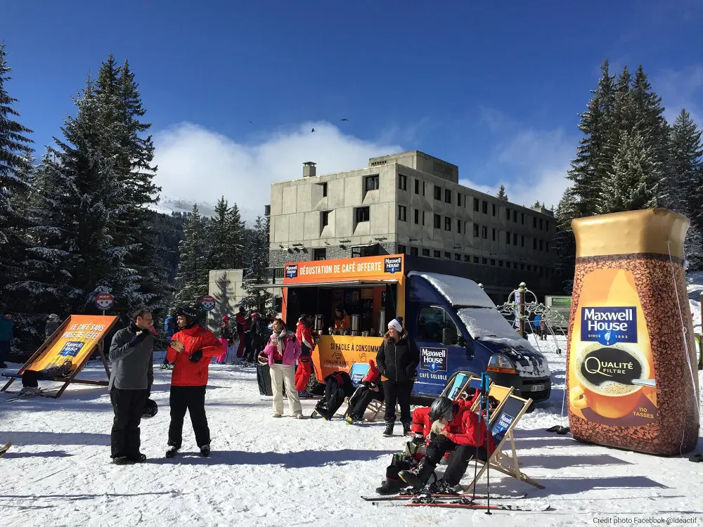 Pot Maxwell House caf&eacute; 3m, Agroalimentaire - Alimentation, Air, Animation commerciale, Communication, Int&eacute;rieur, PLV (air)