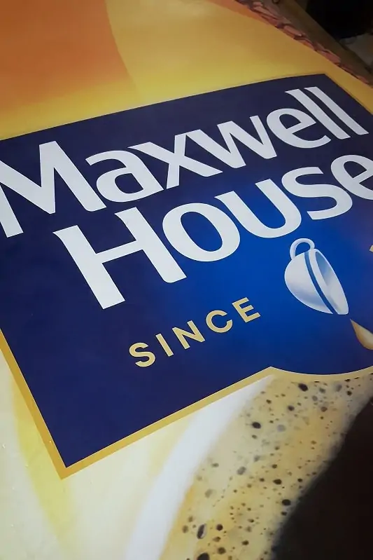 Pot Maxwell House caf&eacute; 3m, Agroalimentaire - Alimentation, Air, Animation commerciale, Communication, Int&eacute;rieur, PLV (air)