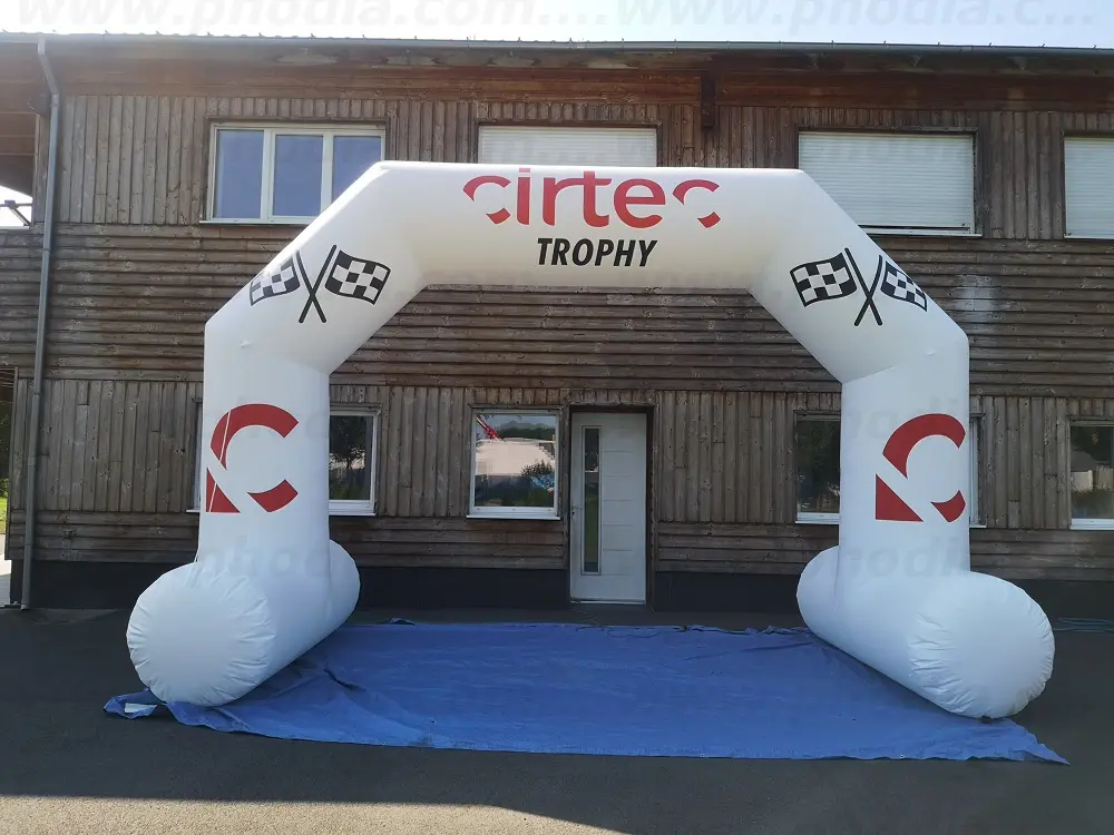 Arche cirtec 4m, Auto-ventil&eacute;, B&acirc;timent - Travaux publics, Blanc, &Eacute;v&eacute;nement sportif, Ext&eacute;rieur