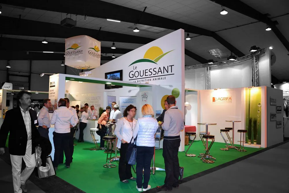 Cube le gouessant 2m, 4 faces, Agroalimentaire - Alimentation, Blanc, Cube, H&eacute;lium, Int&eacute;rieur, Salon