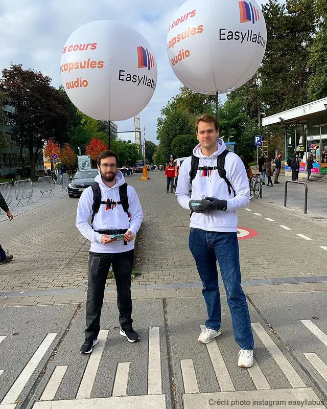 Ballon Sac &Agrave; Dos Easyllabus 80cm, Air, Animation commerciale, Ballon sac &agrave; dos, Blanc, Communication, Ext&eacute;rieur, Street marketing