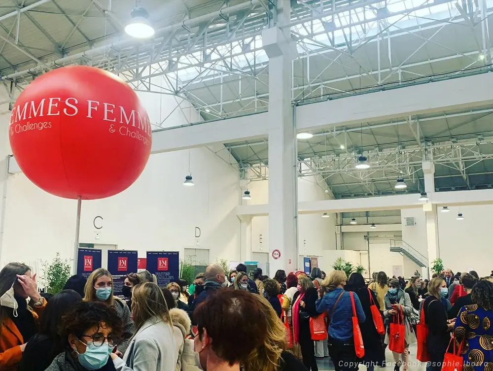 Masph&egrave;re Forum femmes & challenges 2m, 4 faces, Administration / Fonction publique, Air, Ballon sur m&acirc;t 6m, Communication, Impression, Int&eacute;rieur, P485