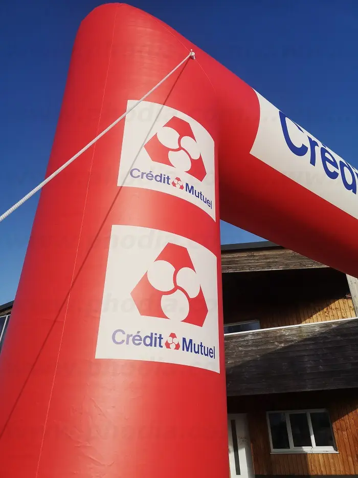 arche credit mutuel 5m, Auto-ventil&eacute;, Banque - Finance - Assurance, &Eacute;v&eacute;nement sportif, Ext&eacute;rieur, droite