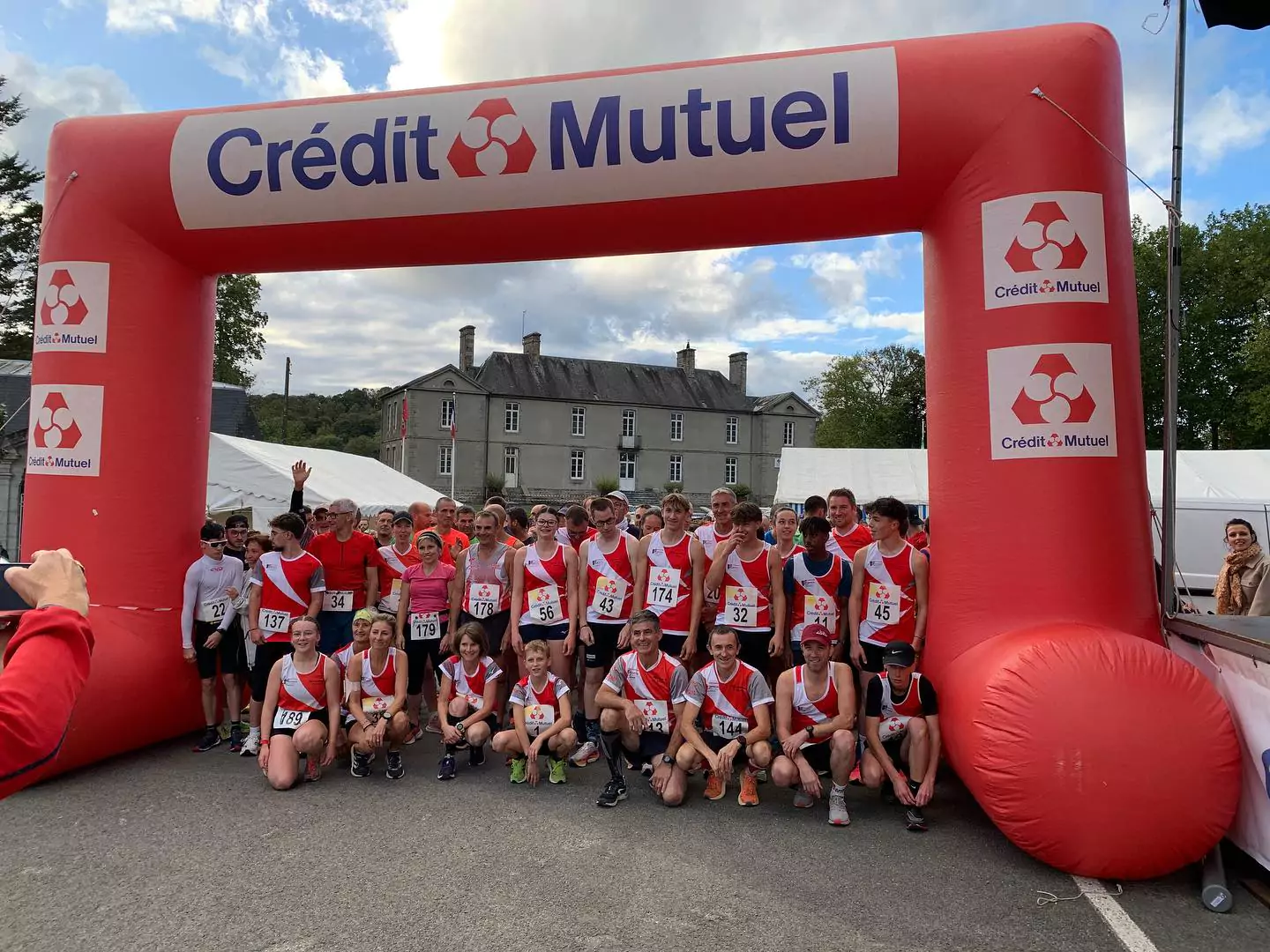 arche gonflable angle droit