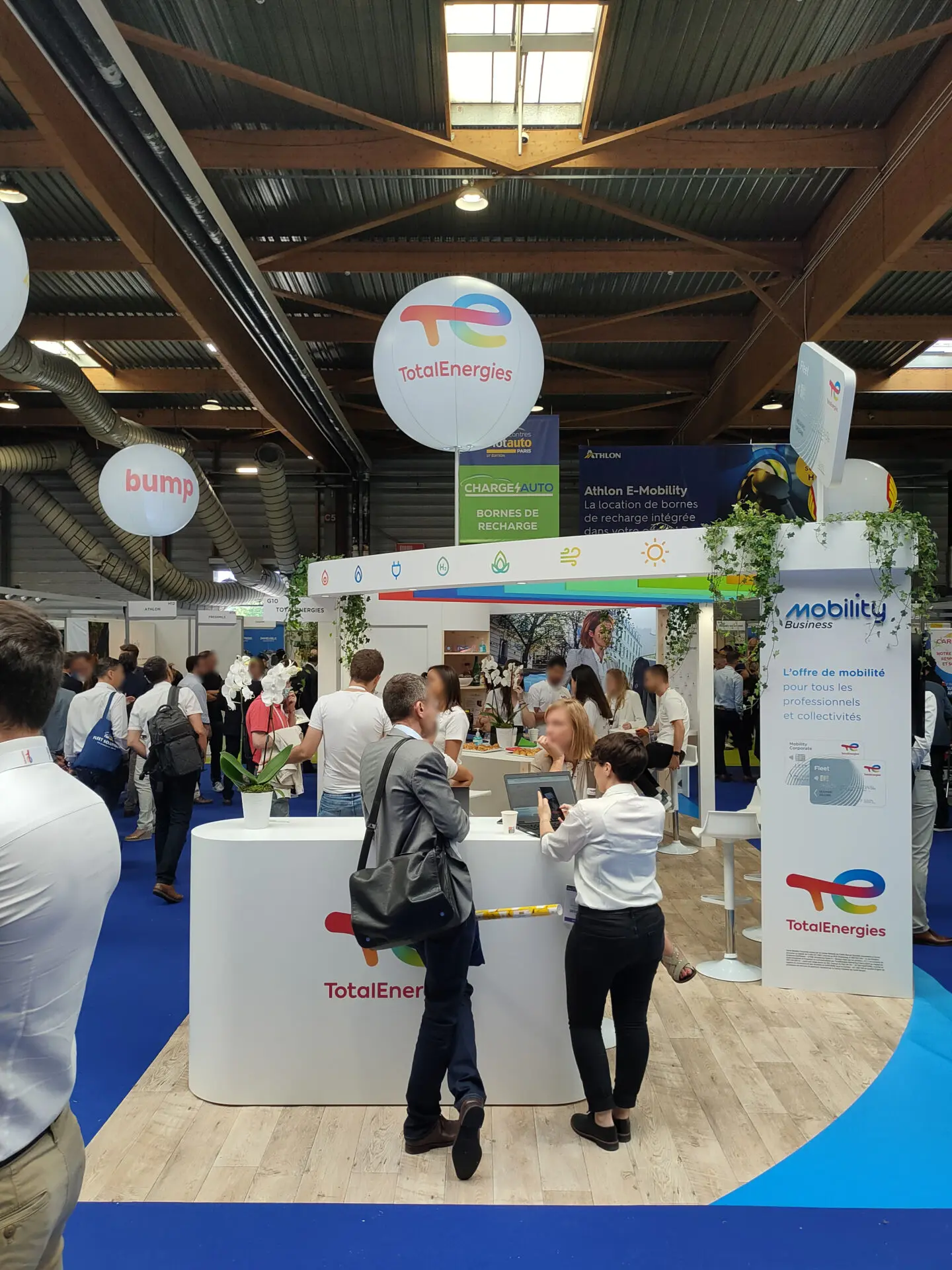 Masph&egrave;re 1m80 total &eacute;nergies Salon flottes automobiles 2022