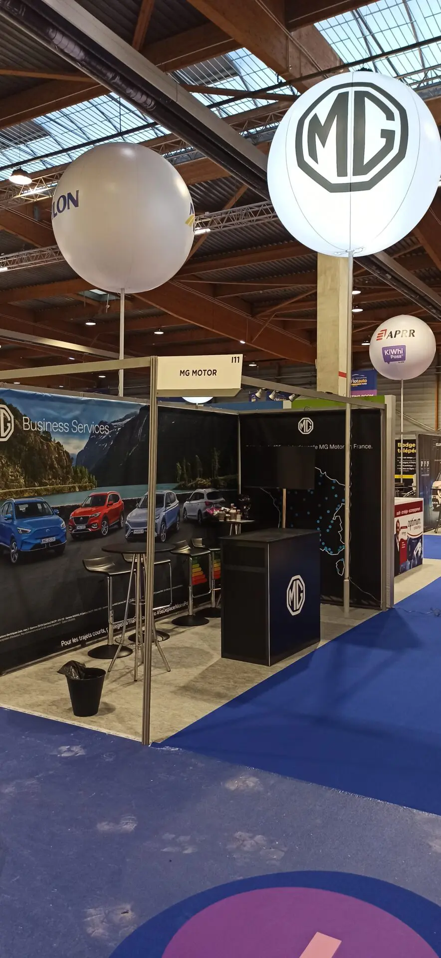 MG Motor flot auto 2022 masph&egrave;re 1m80