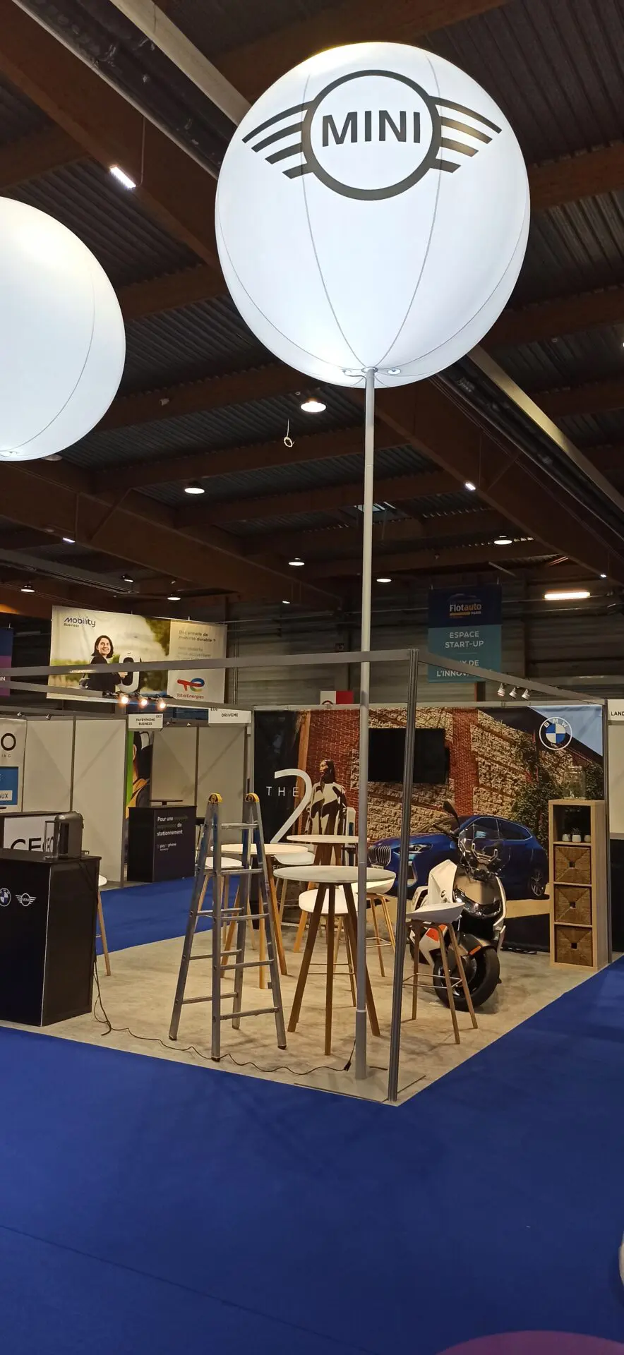 Mini flot auto 2022 masph&egrave;re 1m80