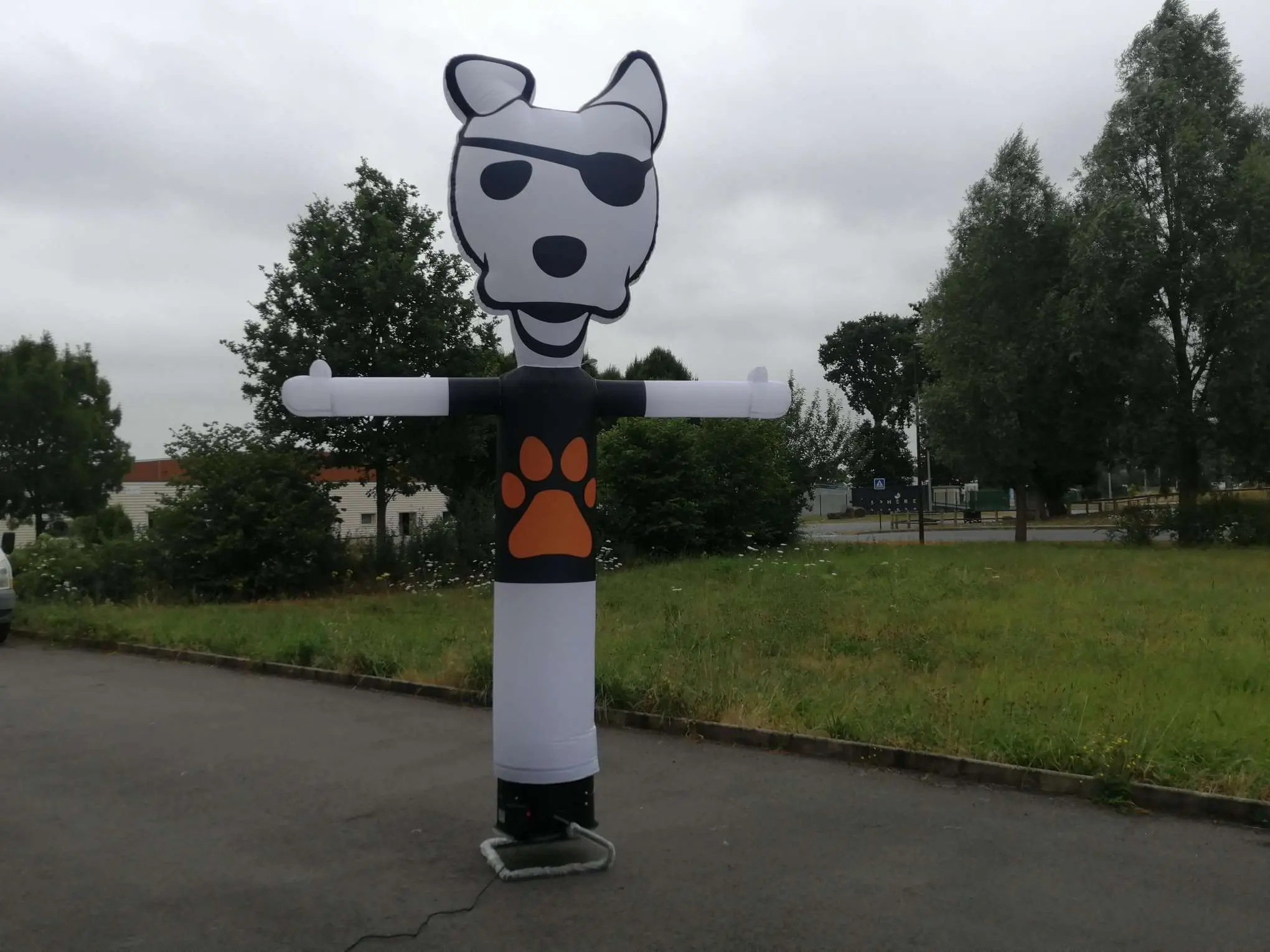 Skydancer chien 4m, auto-ventil&eacute;, pirate