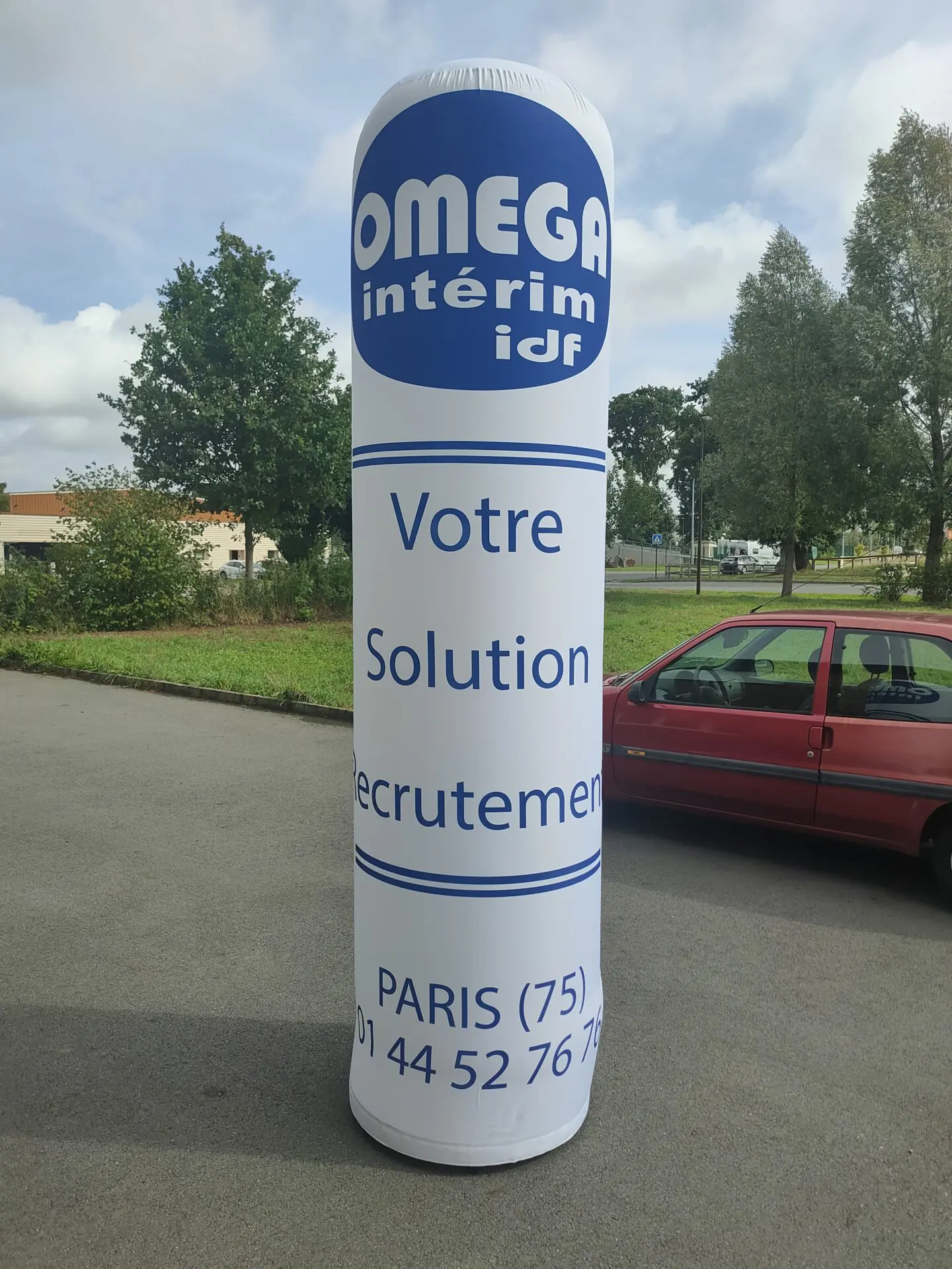 colonne om&eacute;ga int&eacute;rim