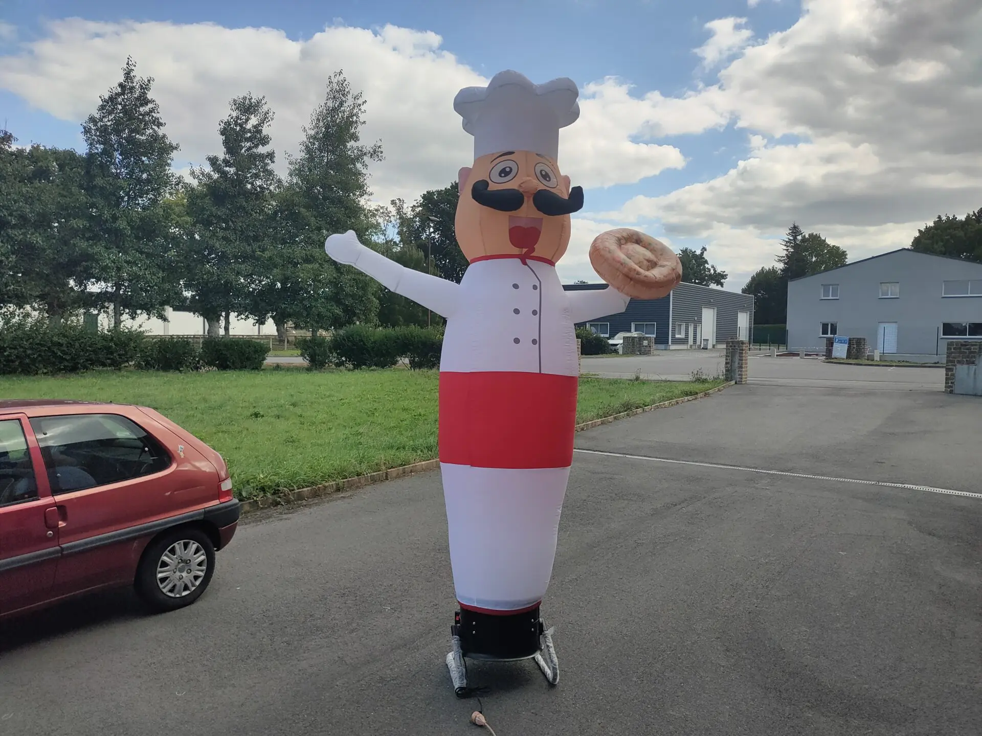 pizzaiolo, forme sur mesure, bonhomme indicateur