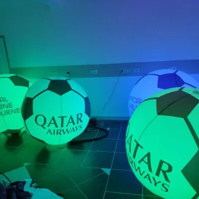 Ballon de foule 1.20m pour un événement au qatar