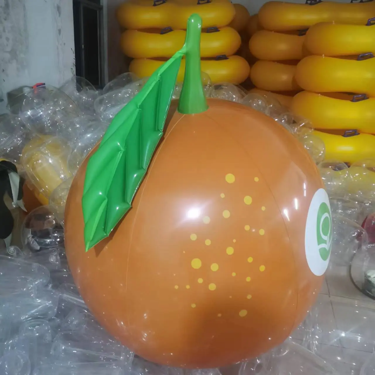 plv sur mesure en forme d'orange