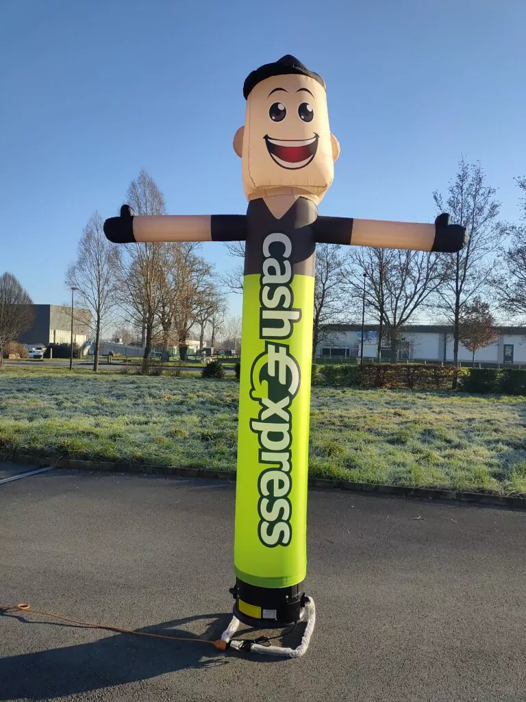 Skydancer indicateur, 4m, cash express, vert