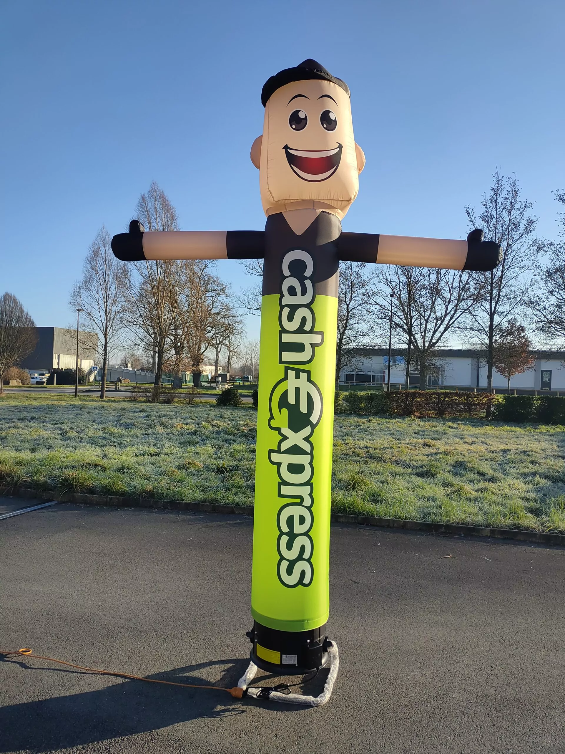 Skydancer indicateur, 4m, cash express, vert