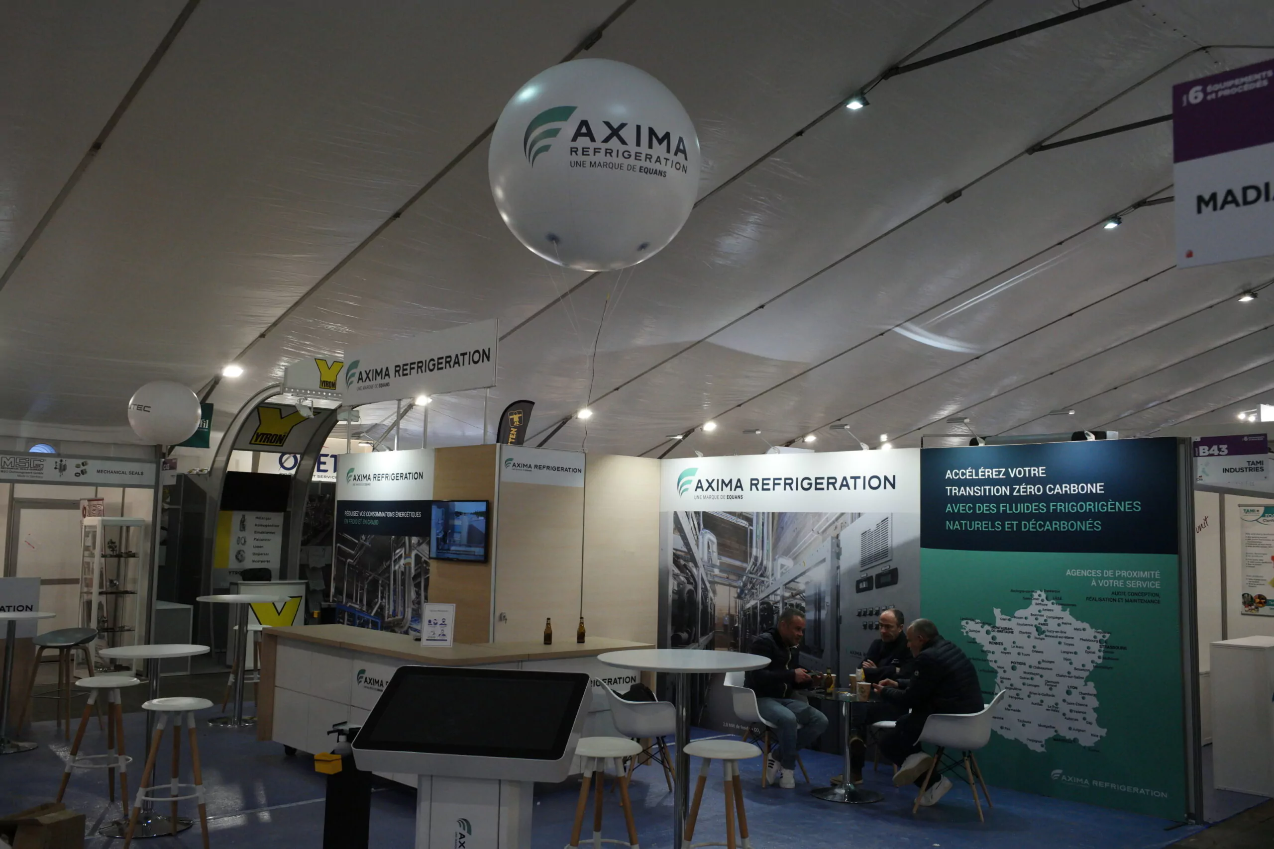 axima, sph&egrave;re, h&eacute;lium, carrefour de l'eau 2023