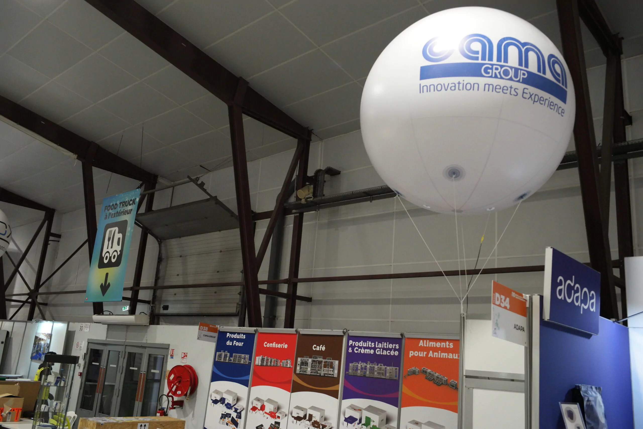 cama group, sph&egrave;re, h&eacute;lium