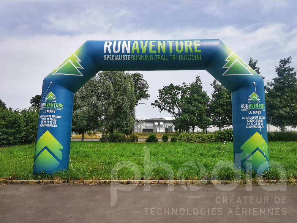 arche gonflable personnalisee ouverture de magasin