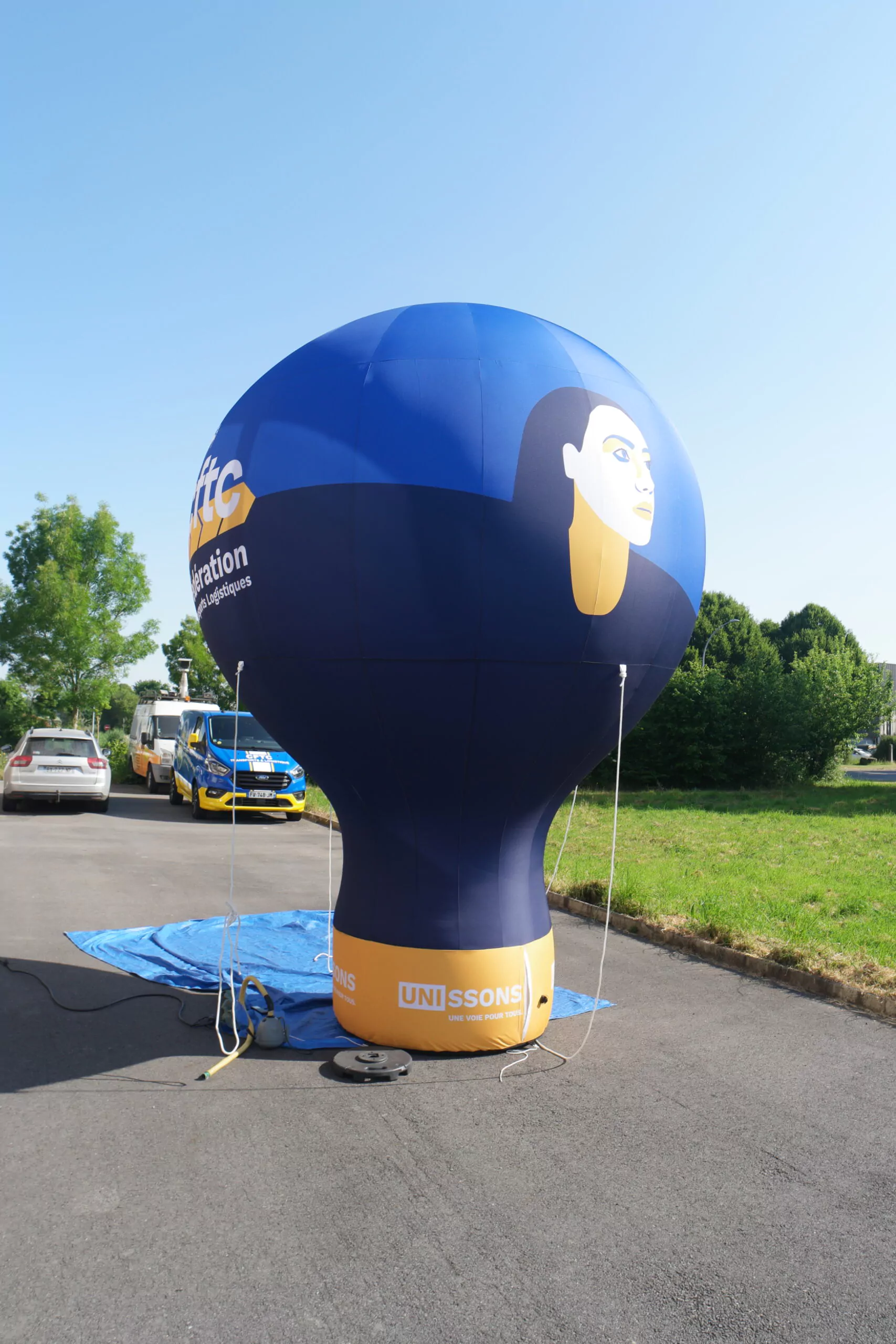 montgolfi&egrave;re, air captif