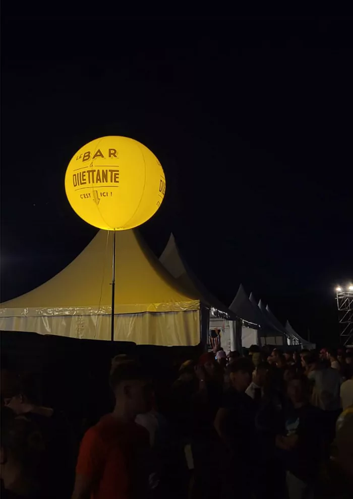 Ballon sur tr&eacute;pied 1m60