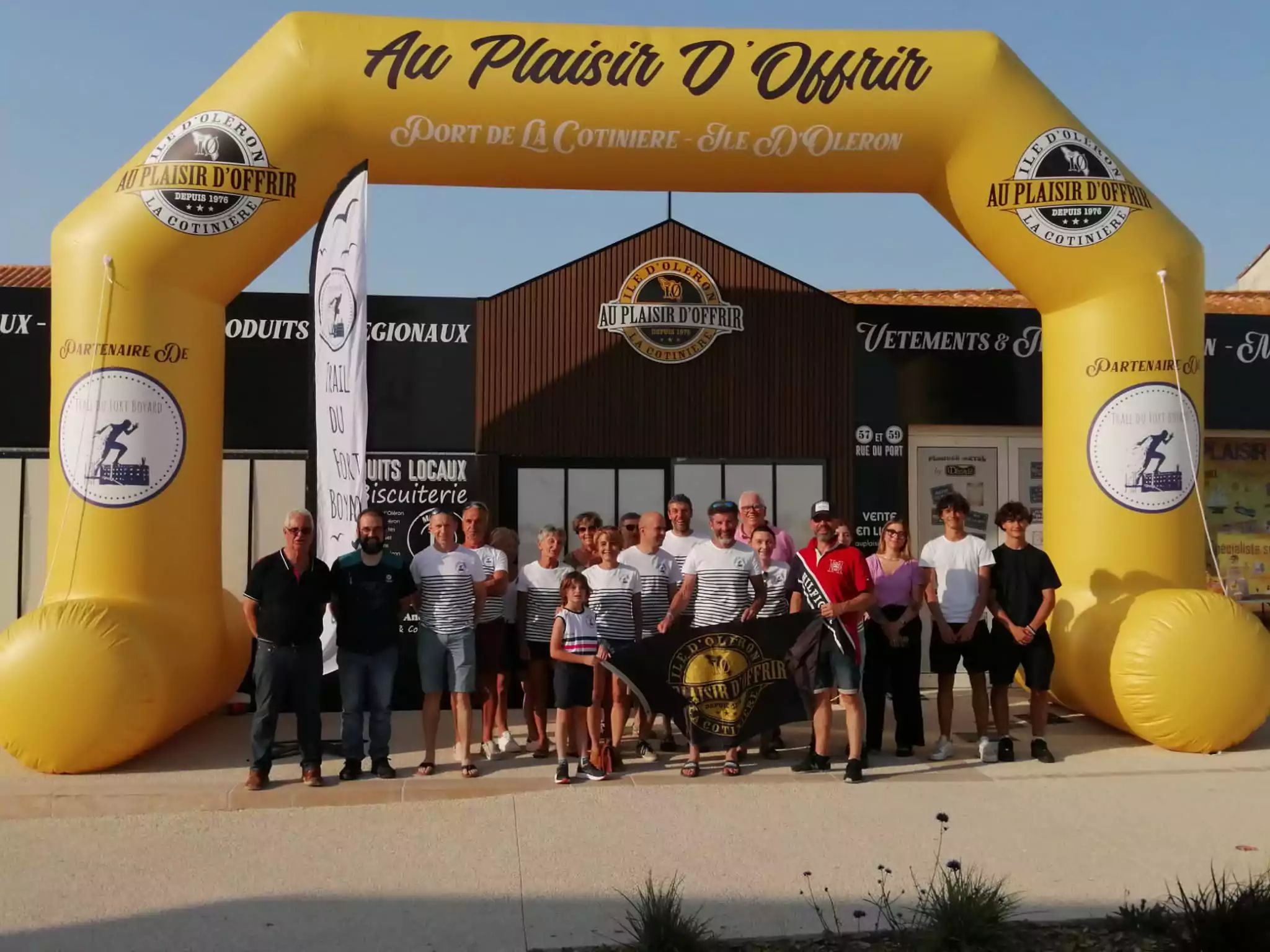 au plaisir d'offrir ile d'oleron arche gonflable