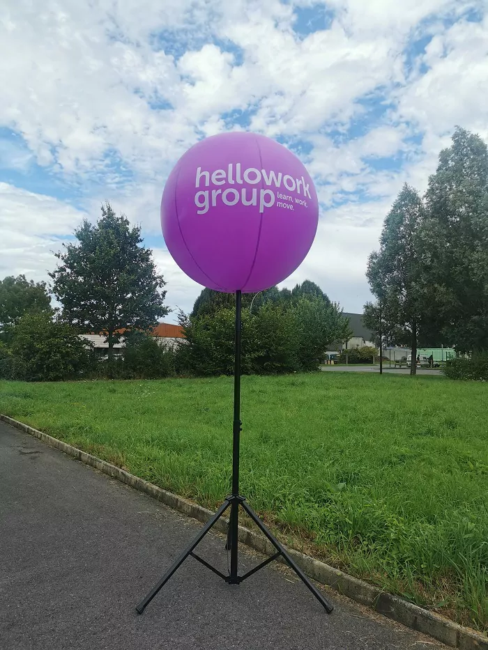 Ballon sur tr&eacute;pied 1m