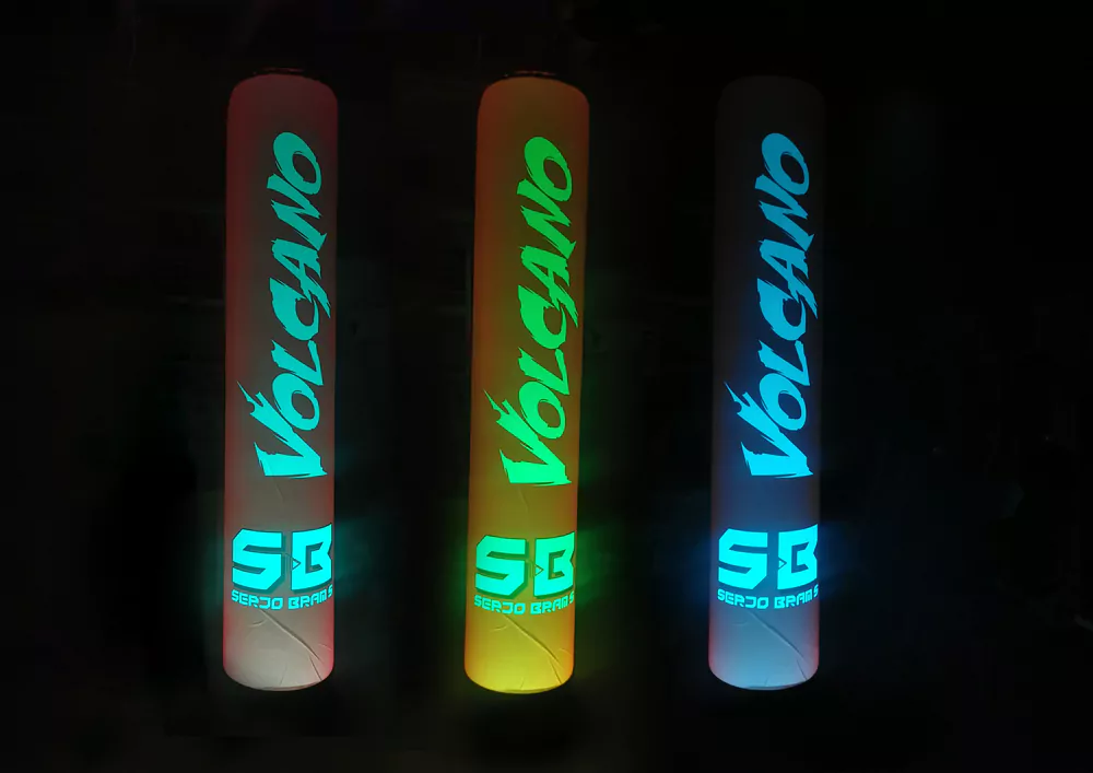 colonne publicitaire lumineuse