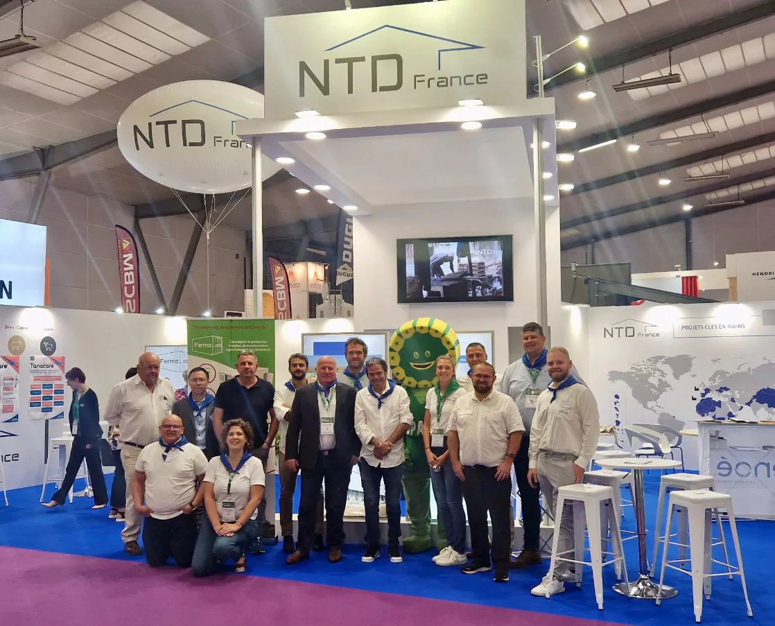 NTD France au Space &agrave; Rennes : ballon rudby 2.40m