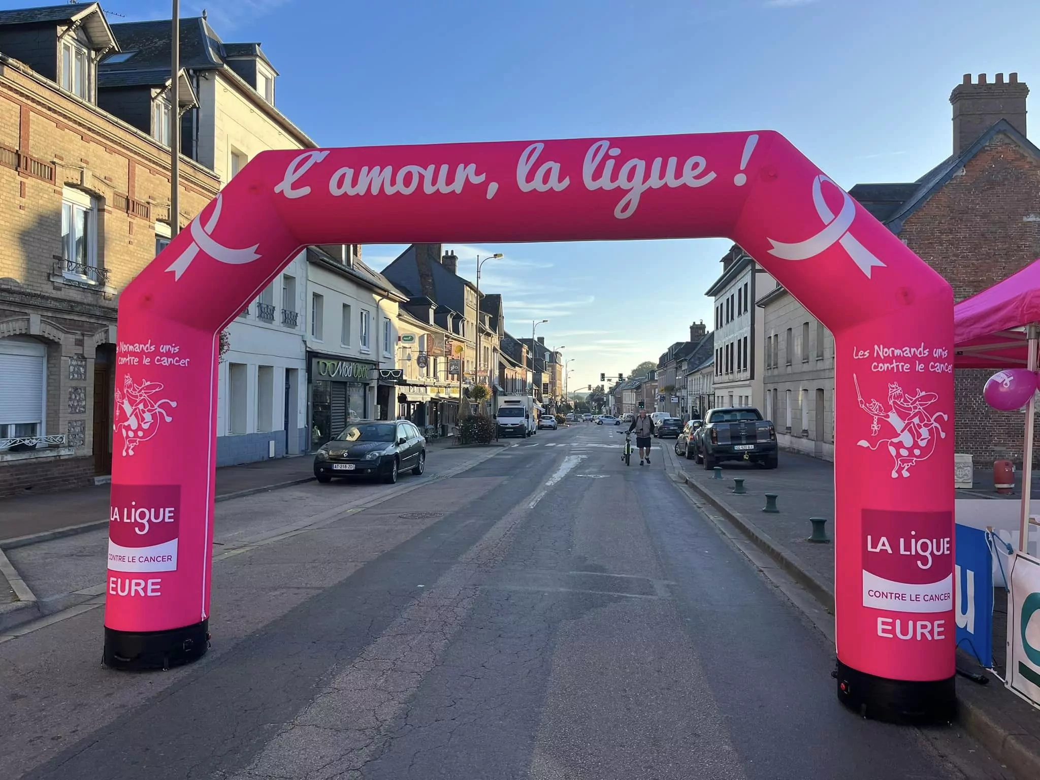 arche gonflable &eacute;tanche rose