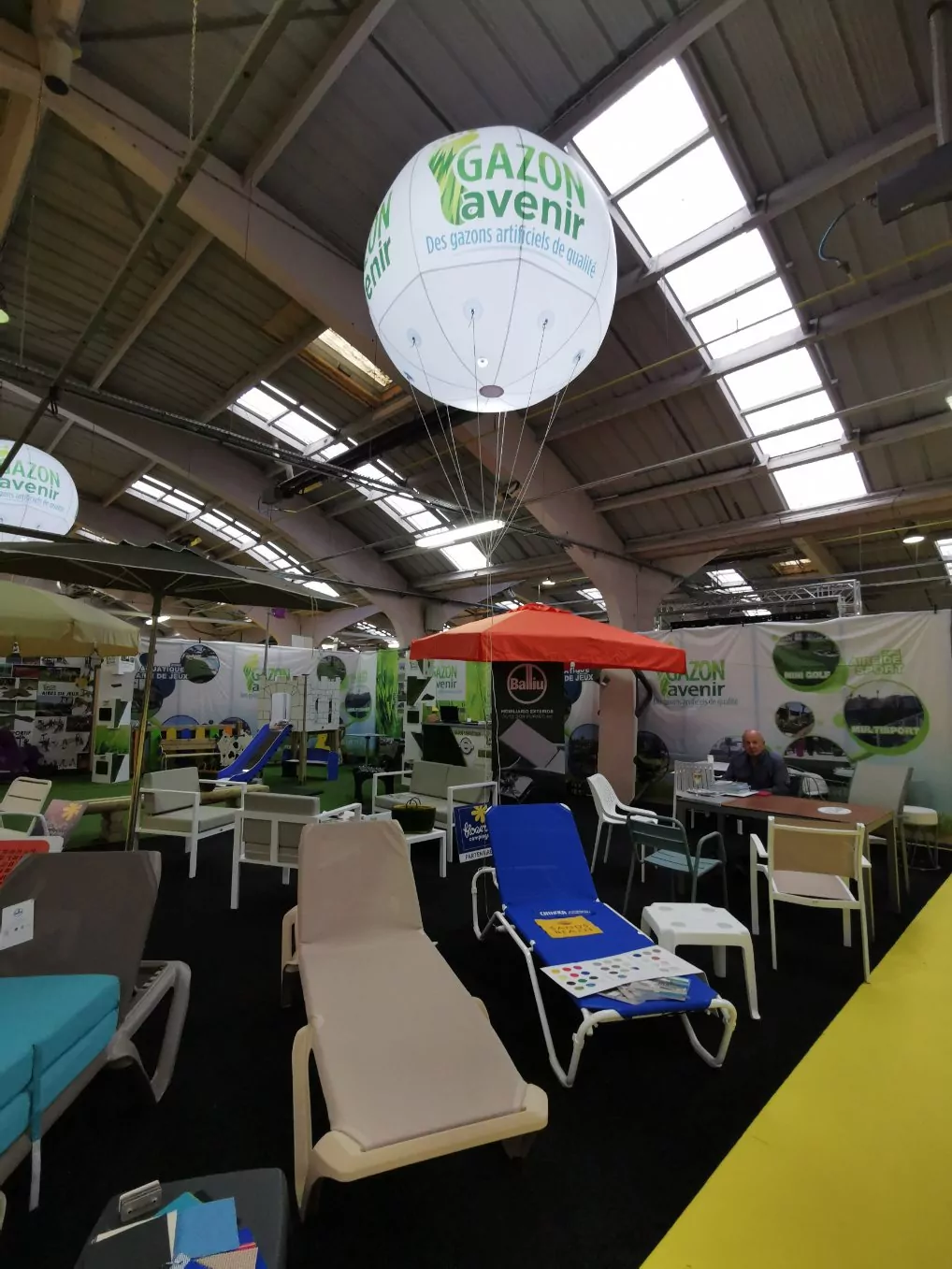 ballon lumineux salon atlantica 2022