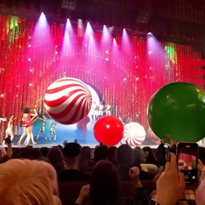 Ballon de foule 1,60m pour un spectacle du cirque du soleil