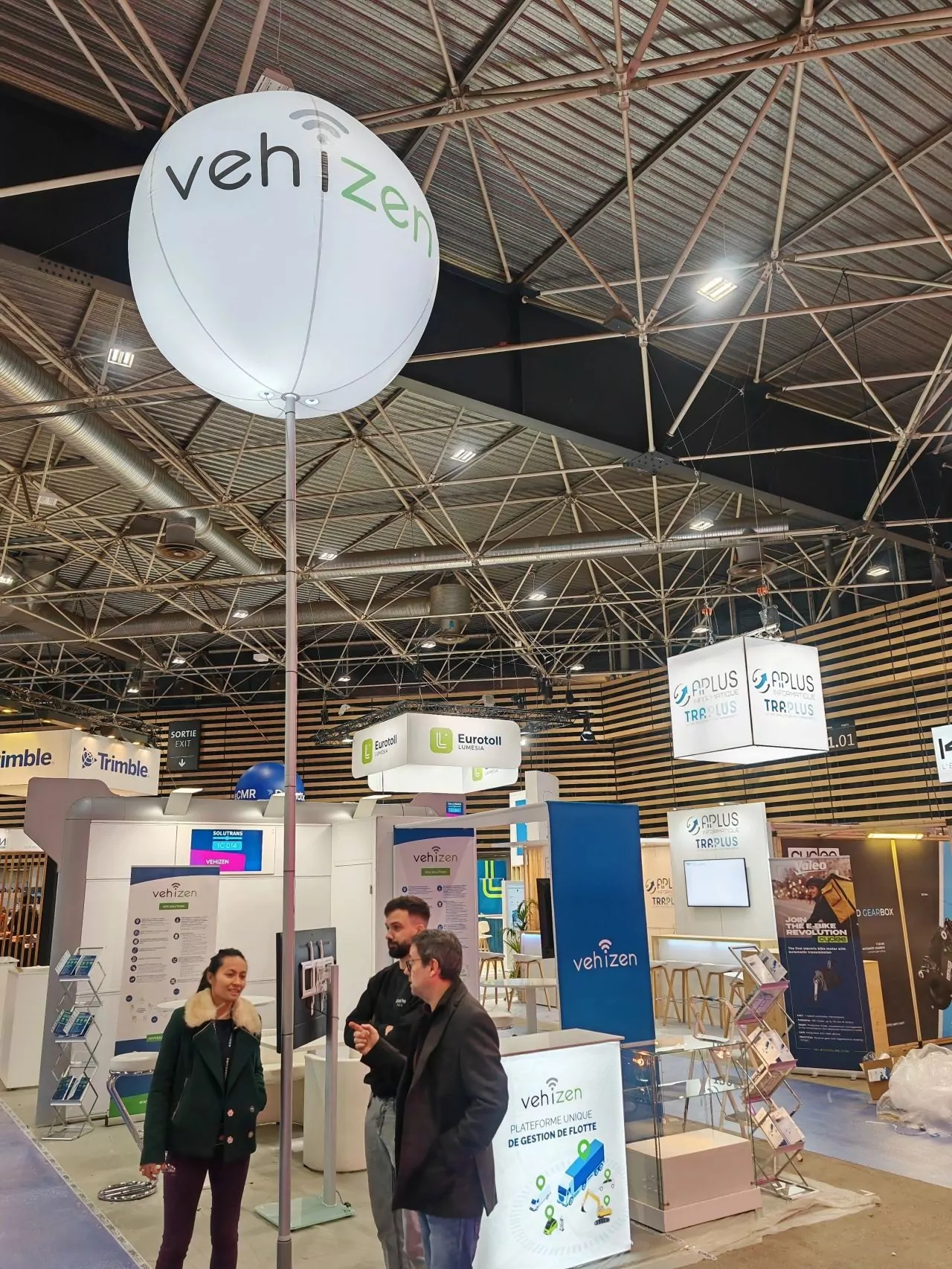 ballon geant pour stand &agrave; air captif