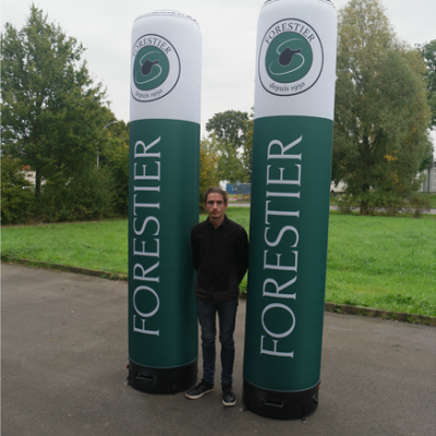 colonnes gonflables 2m air captif forestier