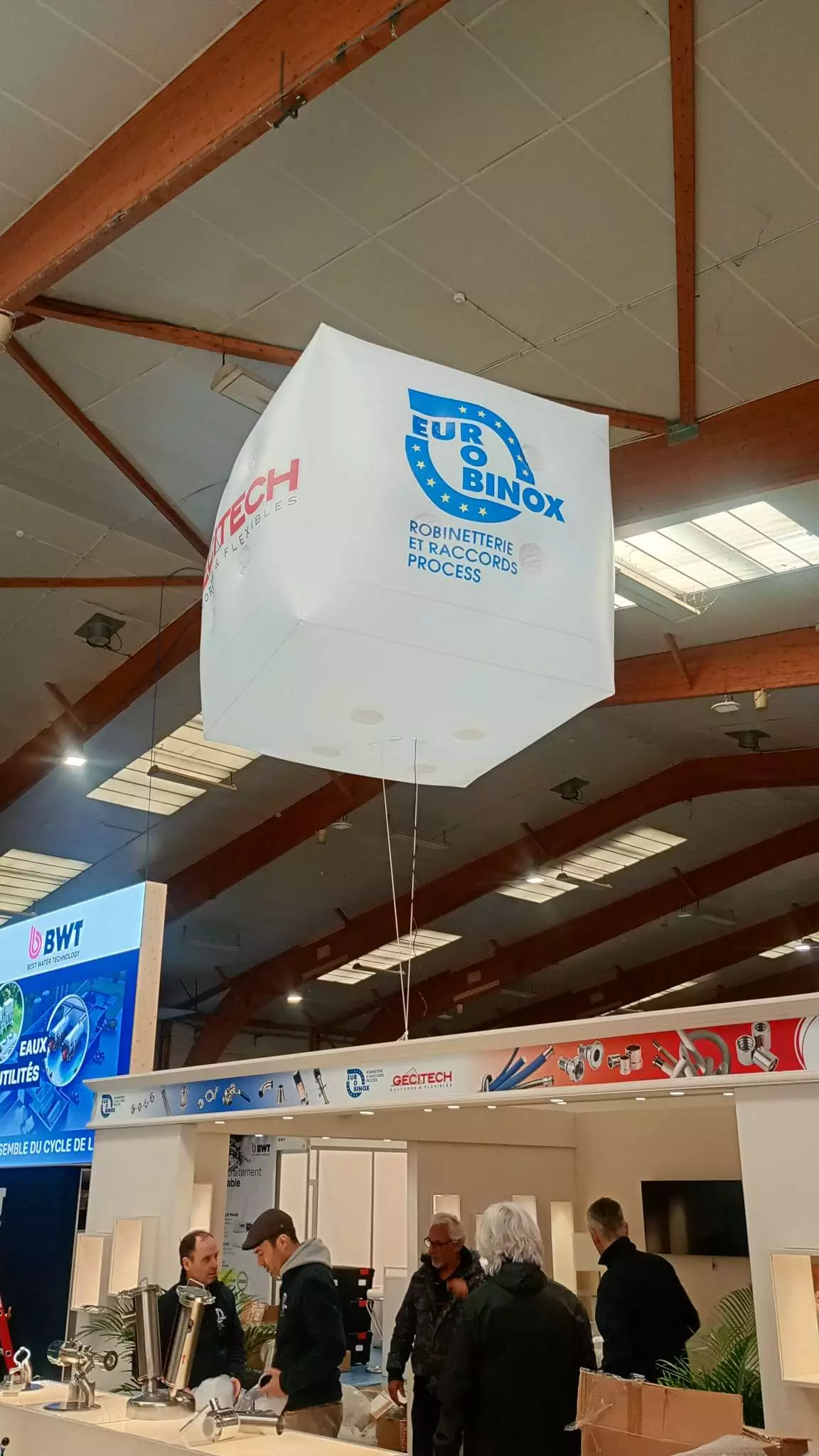 Cube 1.80m Gecitech salon CFIA