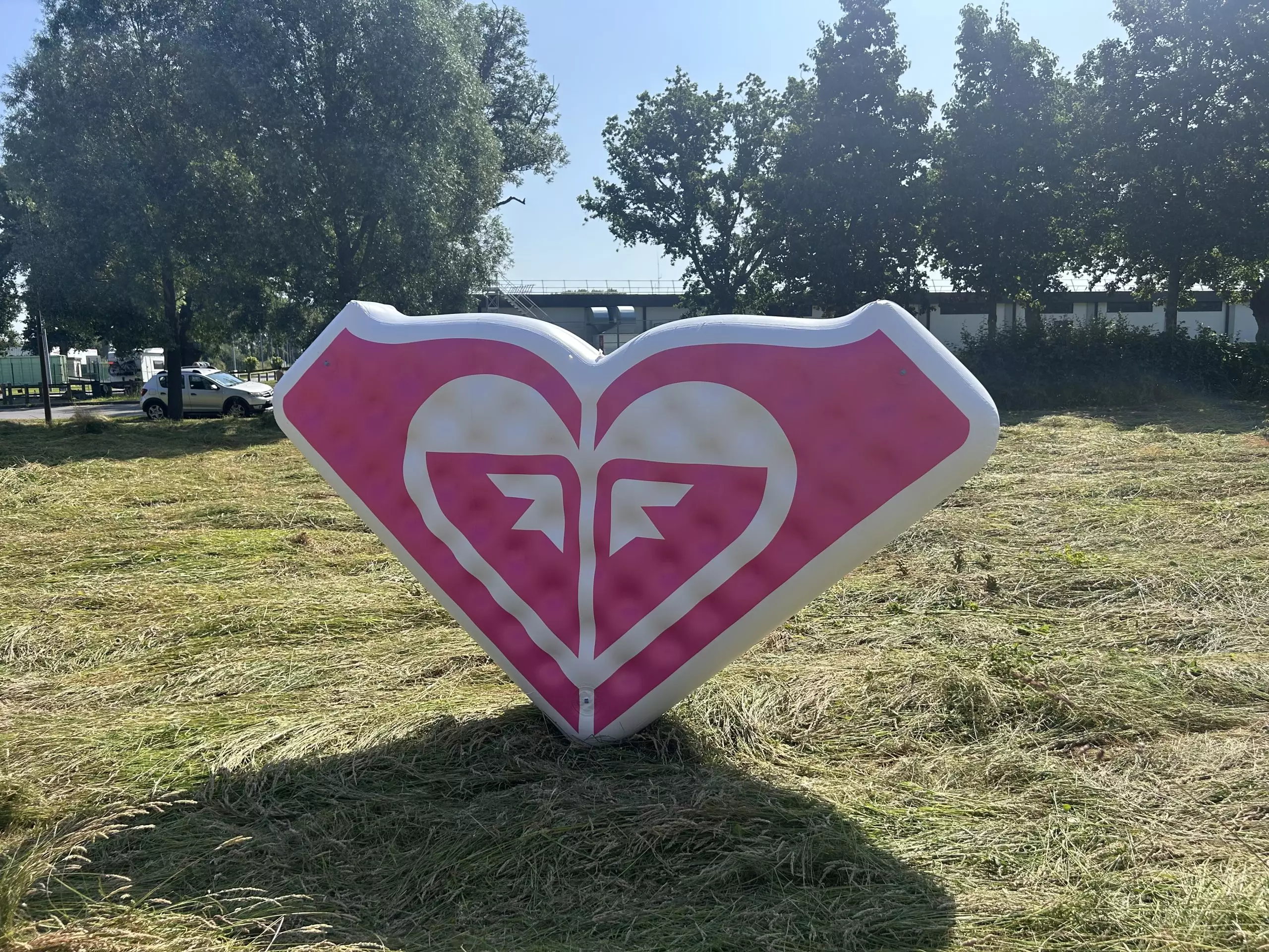 c&oelig;ur roxy gonflable rose