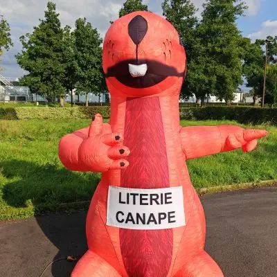 Marmotte gonflable plv par phodia