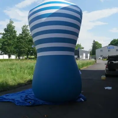 Parfum gonflable Jean Paul Gaultier Le Male plv 5 m&egrave;tres Phodia