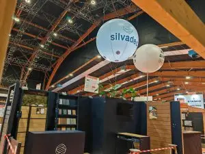 Sph&egrave;re 1m60 salon foire communication &eacute;v&eacute;nementiel publicit&eacute; gonflable salon Artibat Rennes